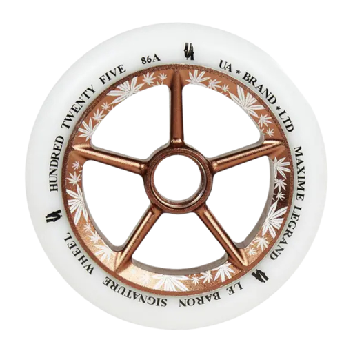 [13131[125  GOL.      ]] URBANARTT Roue MAXIME LEGRAND 125mm Gold