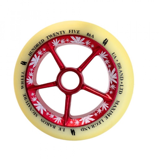 [13131[125  RED.      ]] URBANARTT Roue MAXIME LEGRAND 125mm Red