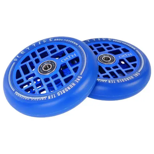 [NMD-44025-Bleu] OATH Roue LATTICE V2 110mm Blue [x2]