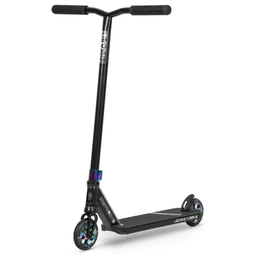 [NMD-44063-Black-Oil-Slick] INVERT Trottinette freestyle SUPREME JOURNEY 2.5 Black Oil Slick