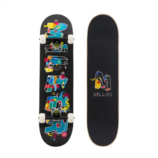 [NMD-46474] MILLER DIVISON SKATEBOARD complet COMUNITY 8 x 31.75 
